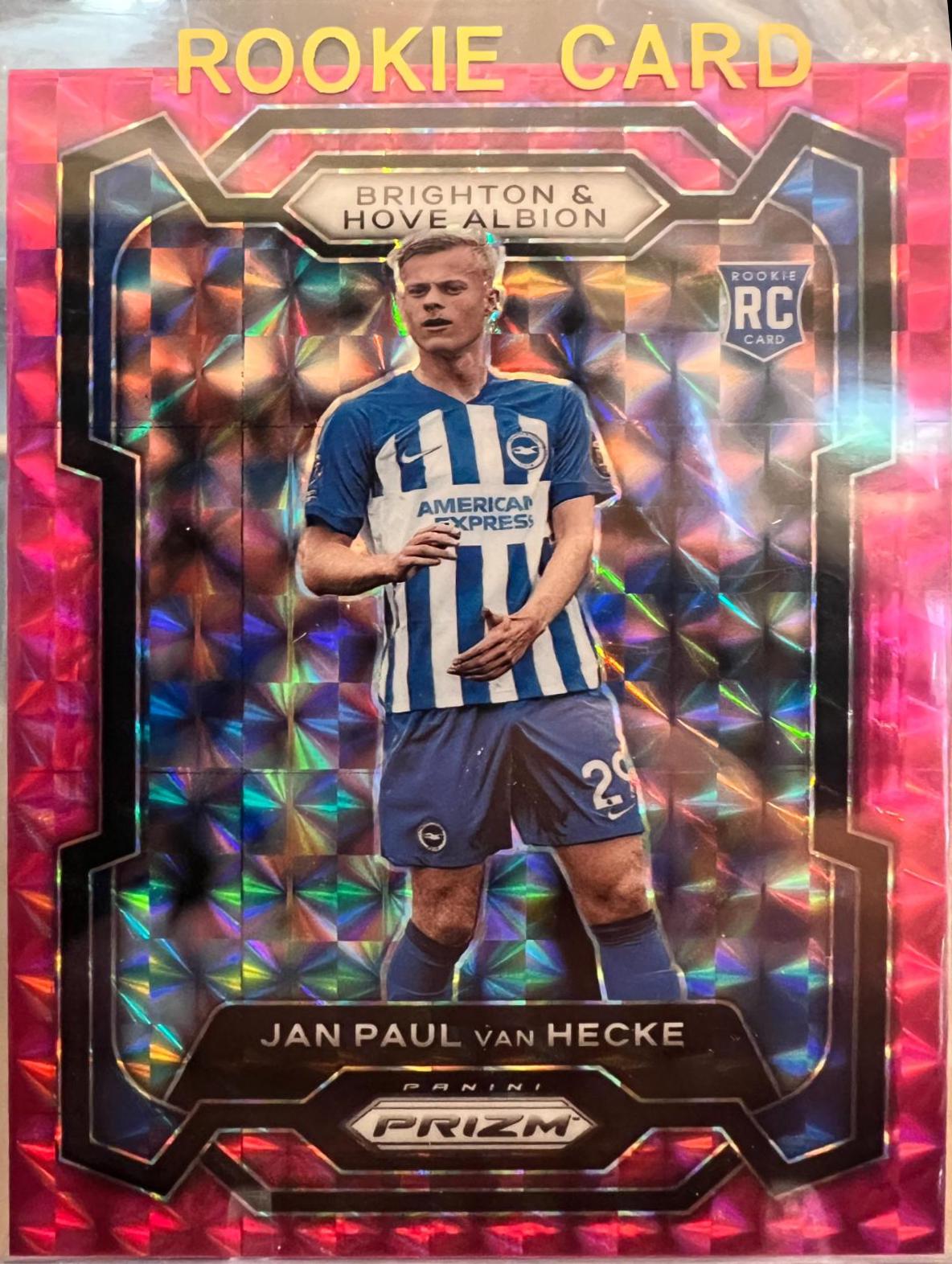 Jan Paul van Hecke #103 Soccer Cards 2023 Panini Prizm Premier League