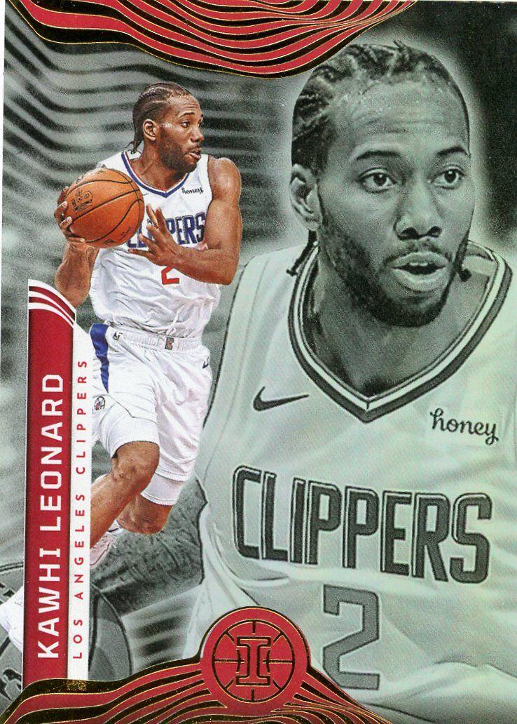 Kawhi Leonard #102 Basketball Cards 2021 Panini Illusions