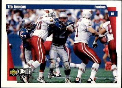 Ted Johnson #240 Football Cards 1997 Collector's Choice