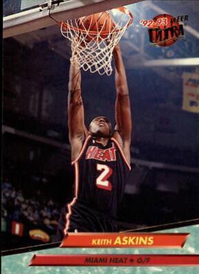Keith Askins #290 Basketball Cards 1992 Ultra