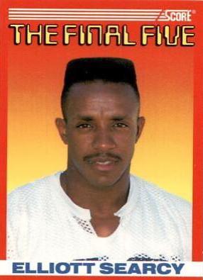Elliott Searcy #B5 Football Cards 1990 Panini Score The Final Five