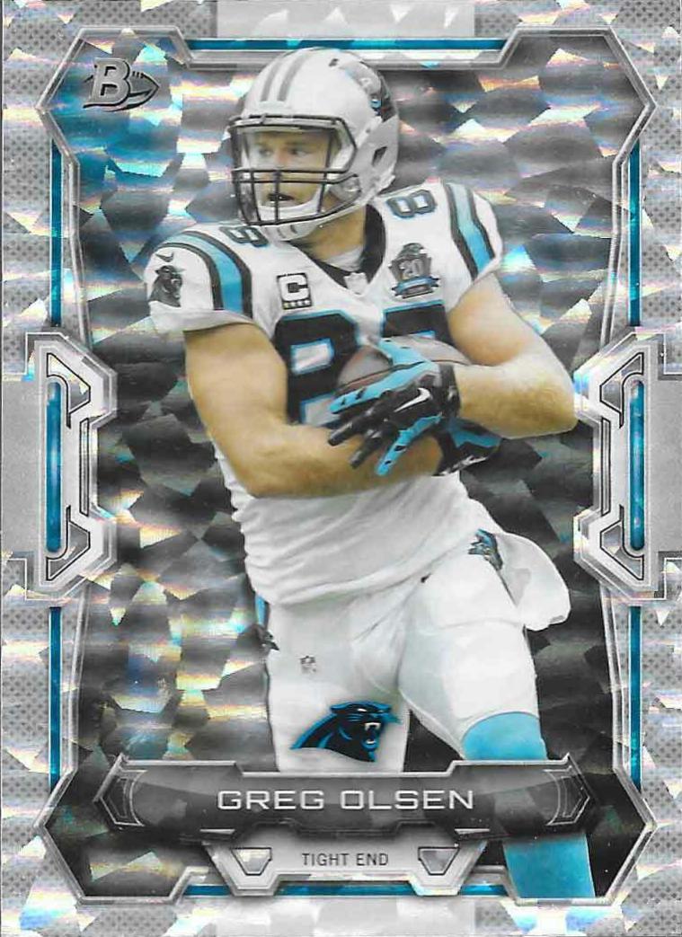 Greg Olsen #16 2015 Bowman Football