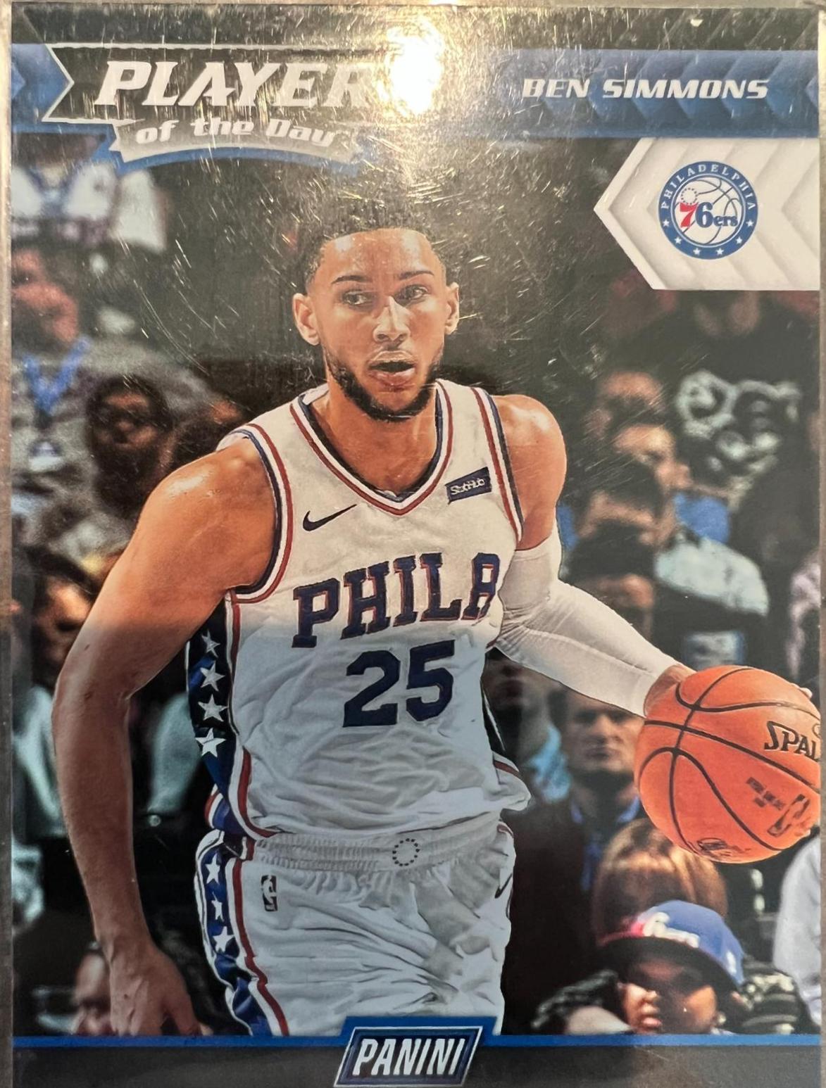 Ben Simmons #24 Basketball Cards 2017 Panini Player of the Day