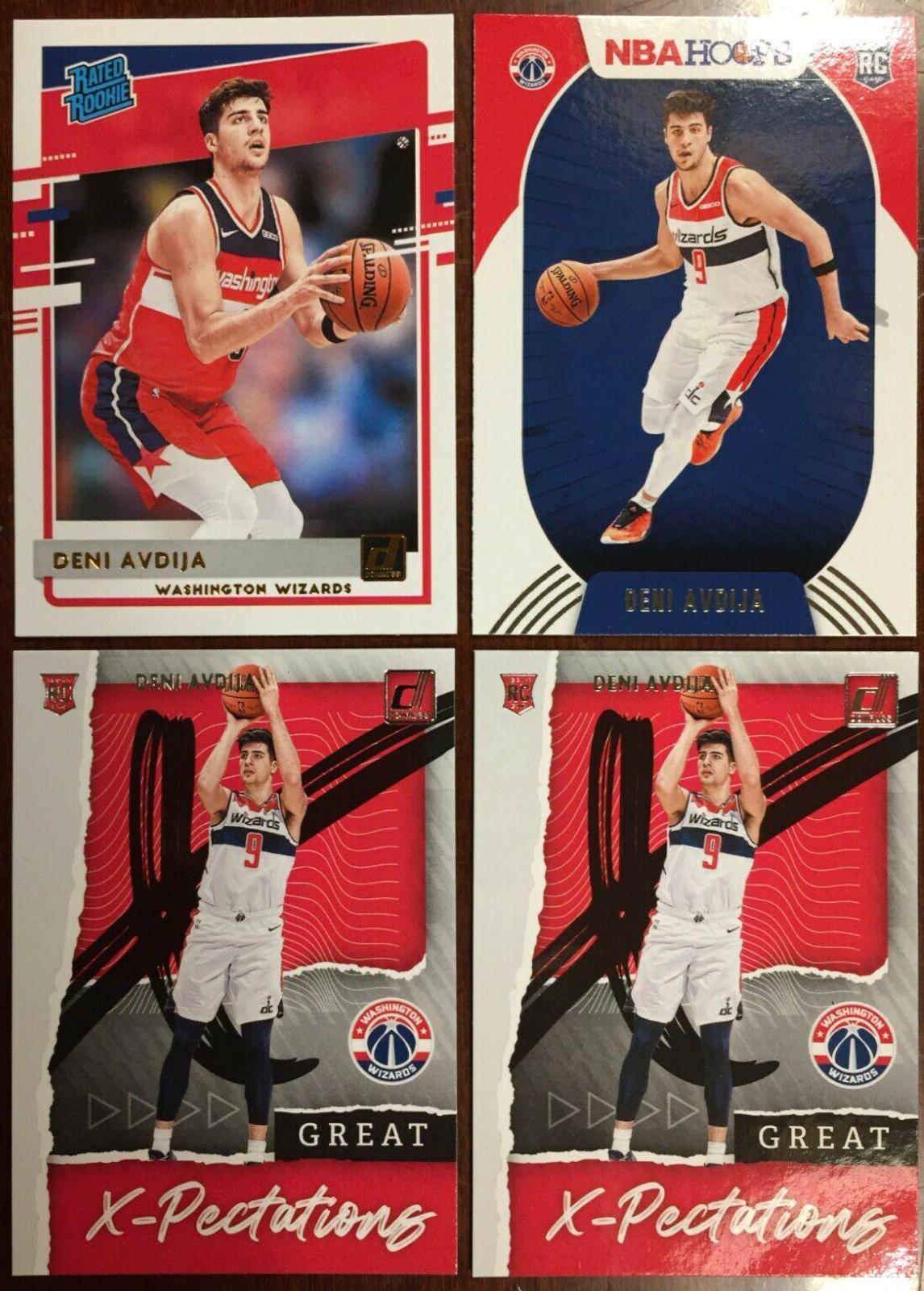 Deni Avdija #9 Basketball Cards 2020 Donruss Great X-Pectations