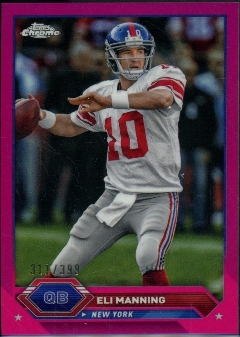 Eli Manning [Magenta Refractor] #23