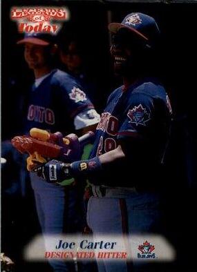 Joe Carter #69 1998 Sports Illustrated Then and Now Baseball