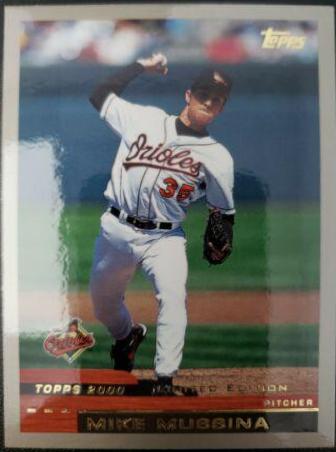 Mike Mussina #143 Baseball Cards 2000 Topps Limited Edition