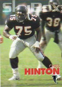 Chris Hinton #5 Football Cards 1993 Skybox Impact