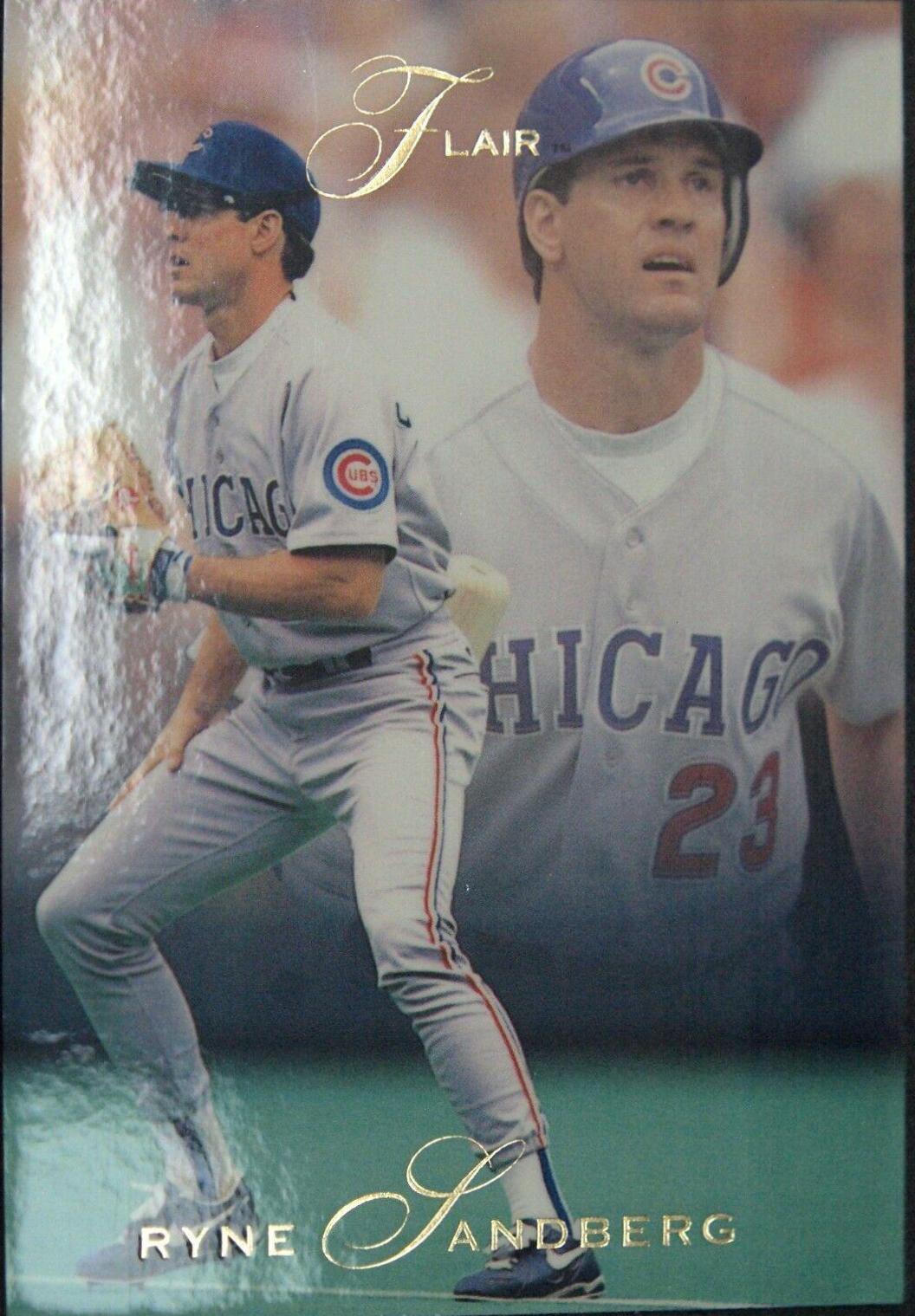 Ryne Sandberg #20 Baseball Cards 1993 Flair