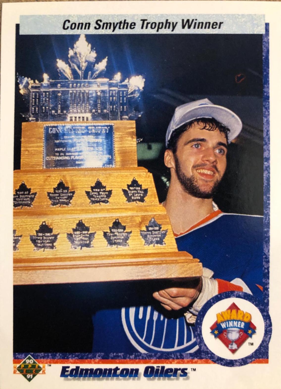 Conn Smythe Trophy Winner #201 Hockey Cards 1990 Upper Deck