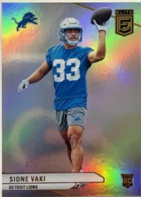 Sione Vaki #189 2024 Panini Donruss Elite Football