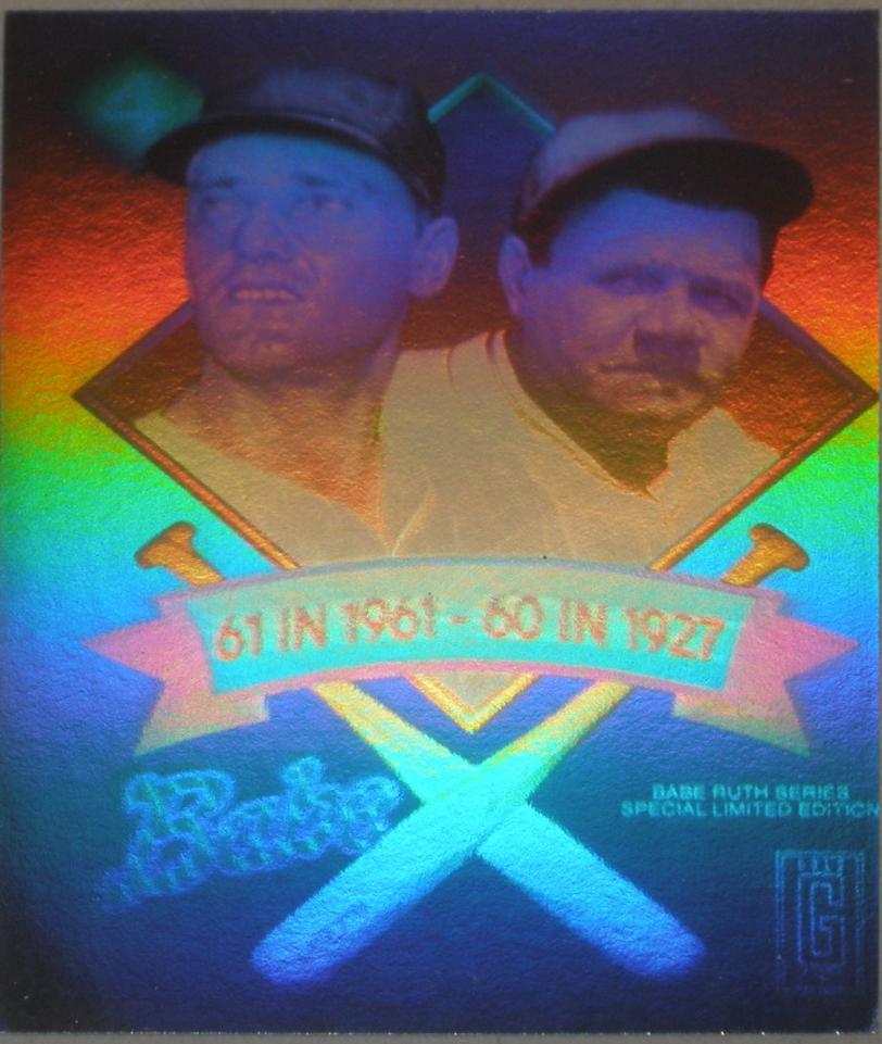 Babe Ruth / Lou Gehrig #2 Prices | 1992 Gold Entertainment Ruth | Baseball  Cards