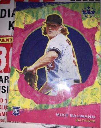 Mike Baumann #151 Baseball Cards 2022 Panini Diamond Kings