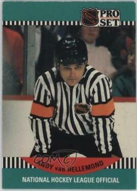 Andy Van Hellemond #701 Hockey Cards 1990 Pro Set