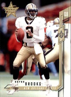 Aaron Brooks #1 Football Cards 2001 Leaf Rookies & Stars
