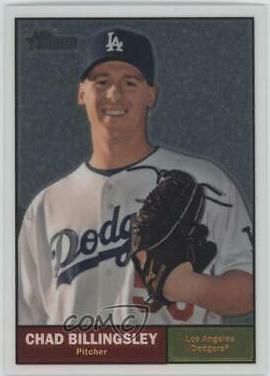 Chad Billingsley #C118 Baseball Cards 2010 Topps Heritage Chrome