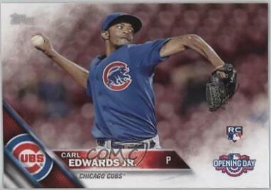 Carl Edwards Jr. #OD-46 Baseball Cards 2016 Topps Opening Day