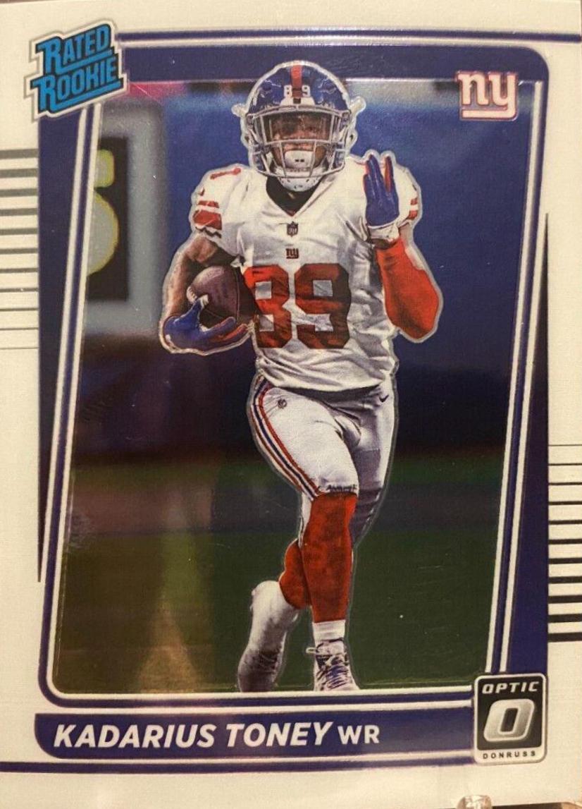 Kadarius Toney #212 Football Cards 2021 Panini Donruss Optic