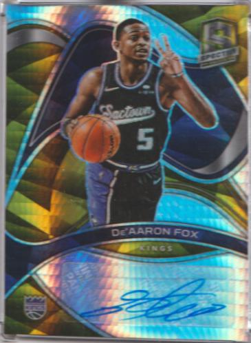 De'Aaron Fox [Asia Gold] #S-DAF