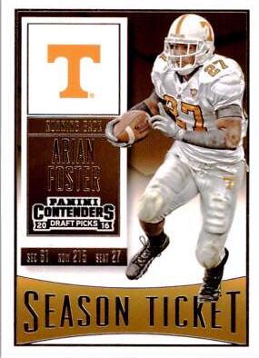 Arian Foster #11 Football Cards 2016 Panini Contenders Draft Picks