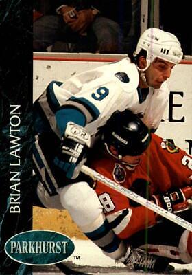 Brian Lawton #163 Hockey Cards 1992 Parkhurst