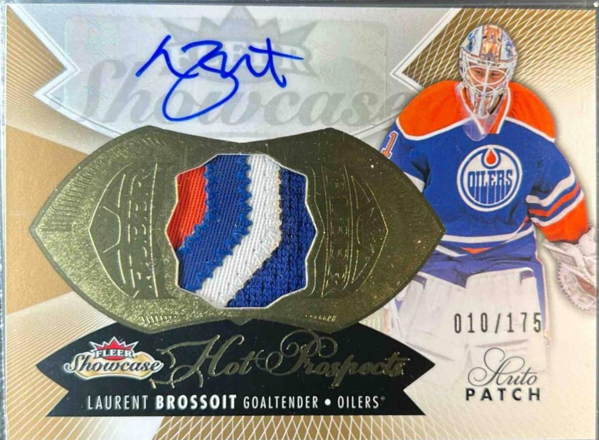 Laurent Brossoit #175 2014-15 Fleer Showcase Hockey