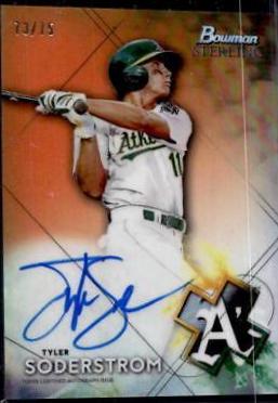 Tyler Soderstrom [Orange Refractor] #BSPA-TS