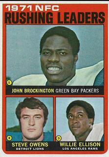 1971 Rushing Leaders