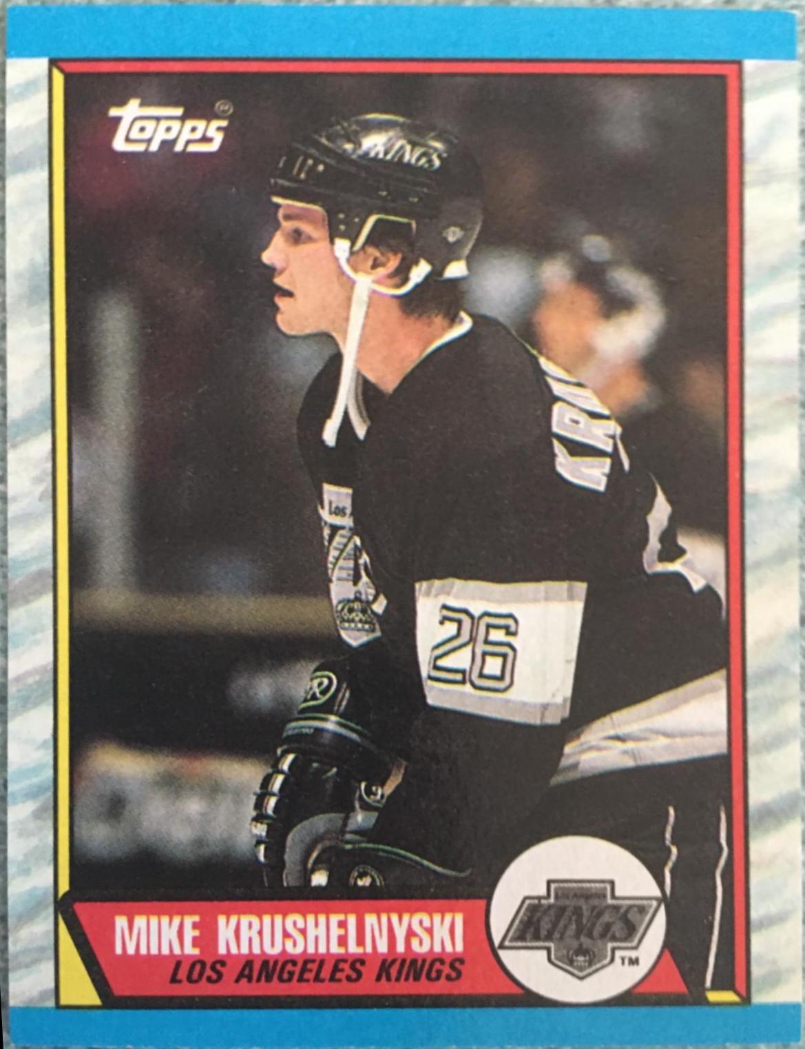 Mike Krushelnyski #104 Hockey Cards 1989 Topps