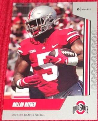Dallan Hayden #26 Football Cards 2023 ONIT Athlete Ohio State Buckeyes