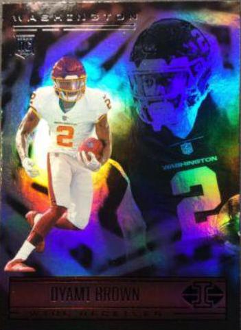 Dyami Brown #81 Football Cards 2021 Panini Illusions