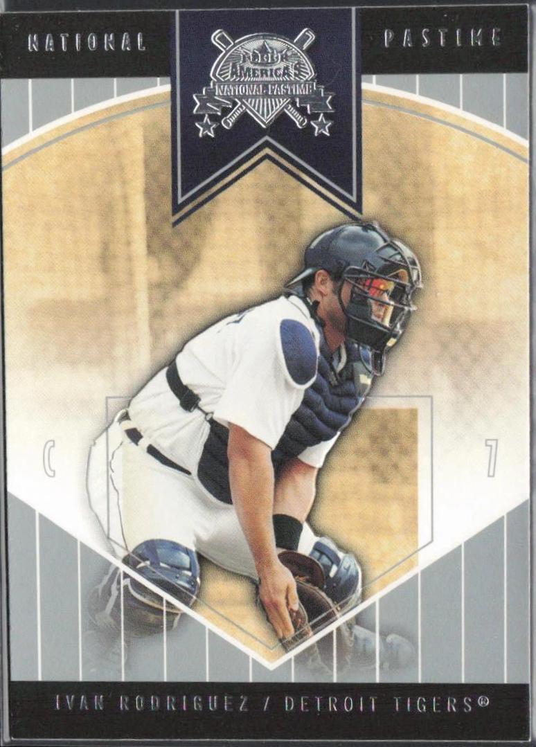 Ivan Rodriguez #14 Baseball Cards 2004 Fleer National Pastime