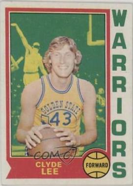Clyde Lee #32 Basketball Cards 1974 Topps