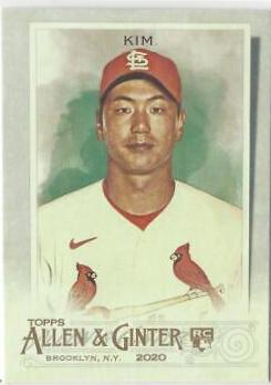 Kin Gun Un Baseball Card Kwang Hyun Kim #158 Prices | 2020 Topps Allen & Ginter | Baseball Cards