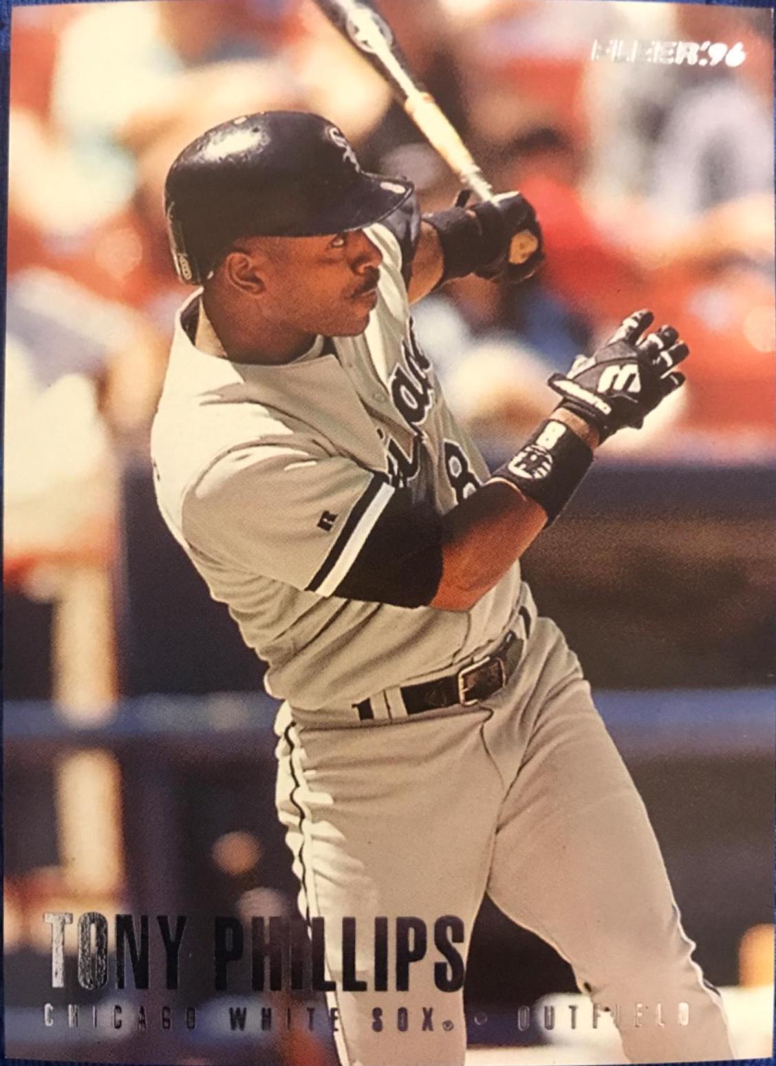 Tony Phillips #13 Baseball Cards 1996 Fleer