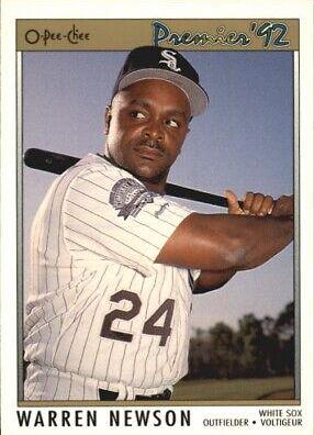 Warren Newson #76 Baseball Cards 1992 O Pee Chee Premier