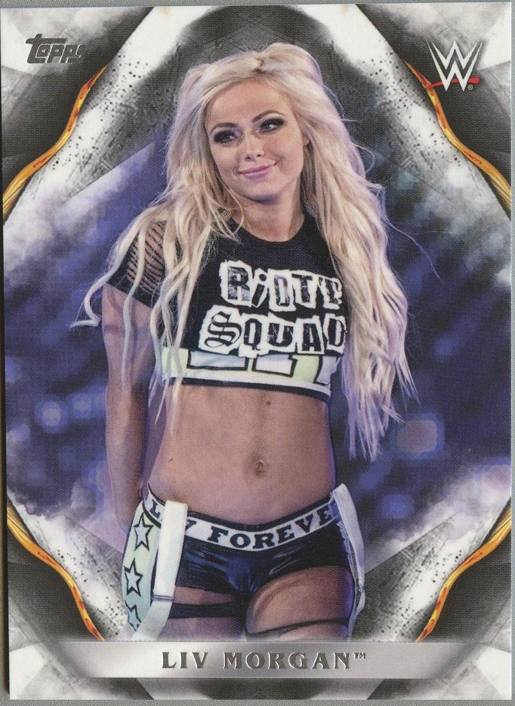 Liv Morgan #45 Wrestling Cards 2019 Topps WWE Undisputed