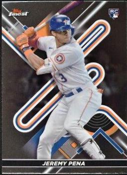 Jeremy Pena #9 Baseball Cards 2022 Topps Finest