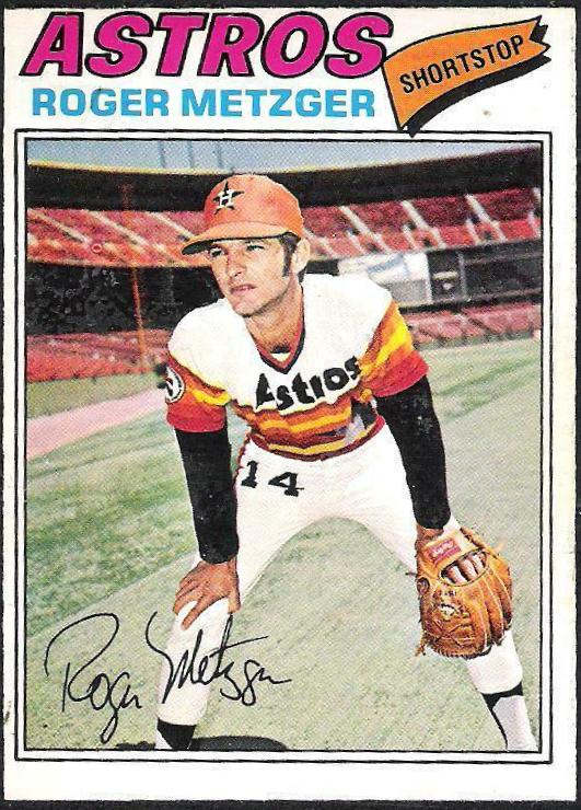 Roger Metzger #44 Baseball Cards 1977 O Pee Chee