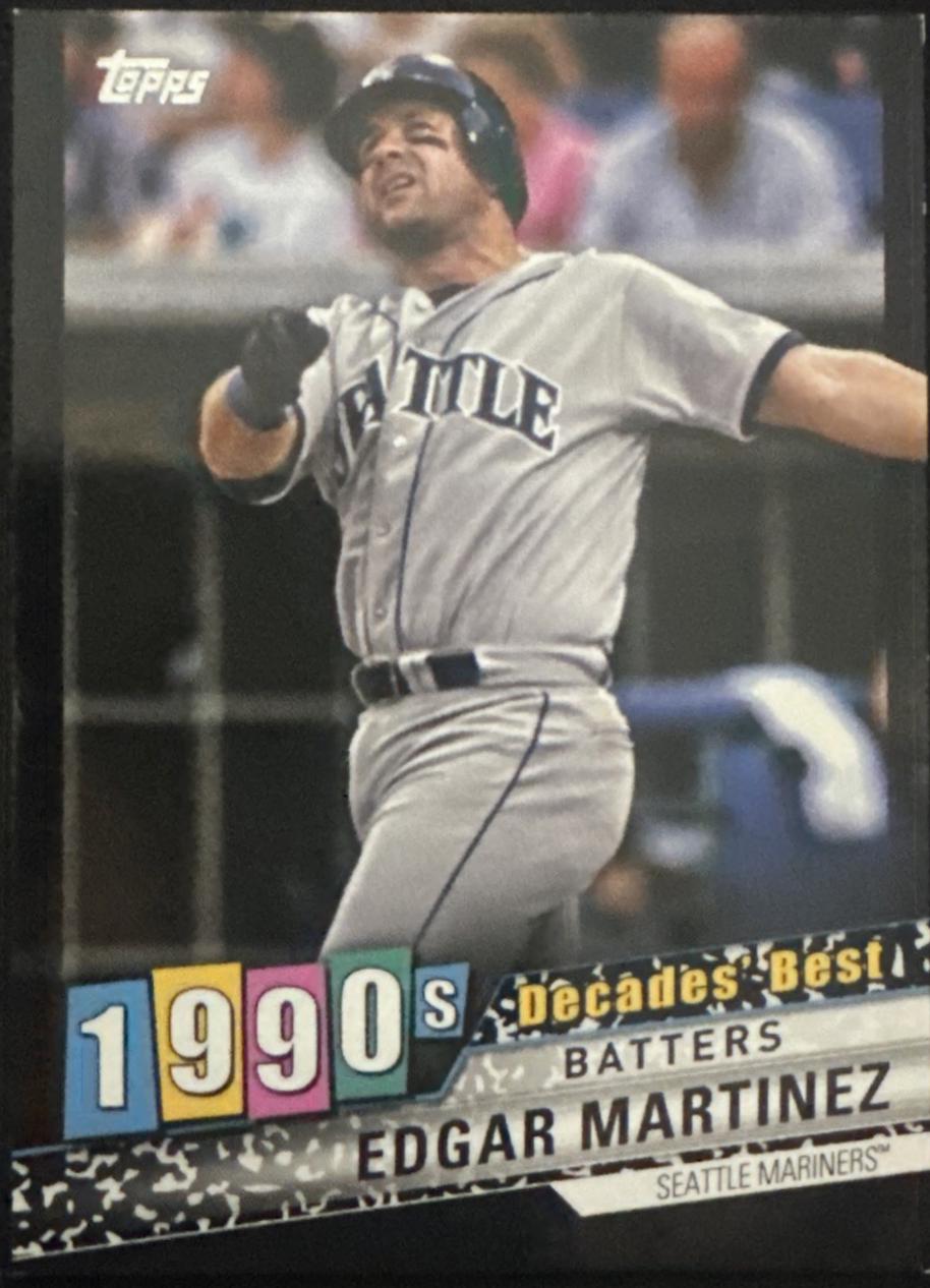 Edgar Martinez [Black] #DB-60