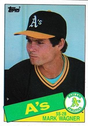 1985 Topps Mark Wagner #581 card