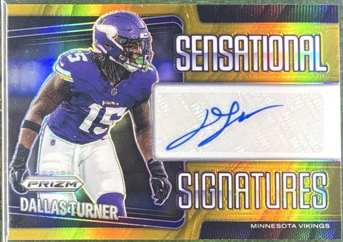 Dallas Turner [Gold] #SEN-DTR