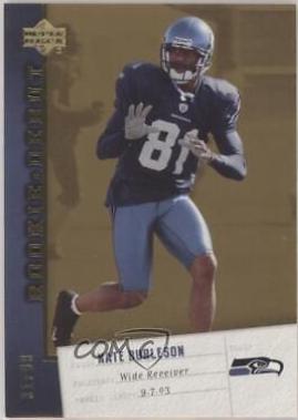 Nate Burleson [Gold] #87