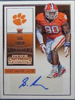 Shaq Lawson #199 2016 Panini Contenders Football