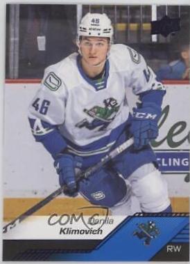 Danila Klimovich #46 2022 Upper Deck Ahl Hockey