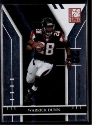 Warrick Dunn #6 Football Cards 2004 Panini Donruss Elite