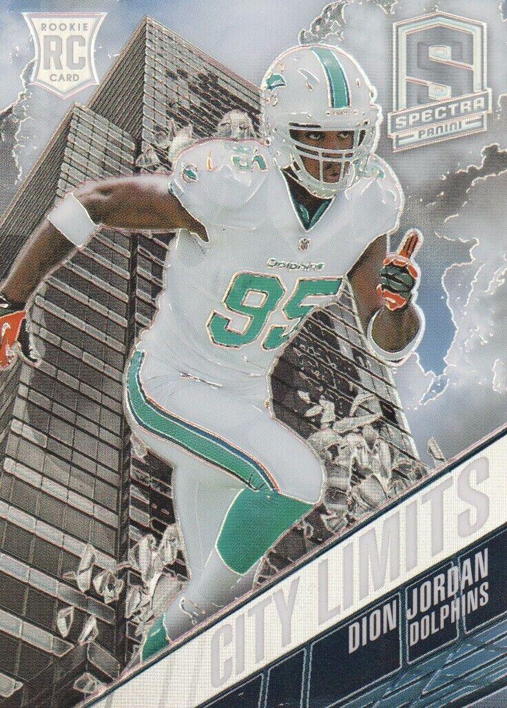 Dion Jordan #57 Football Cards 2013 Panini Spectra City Limits