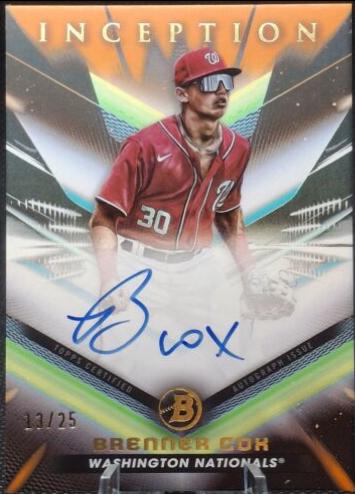 Brenner Cox [Orange Foil] #BPA-BC