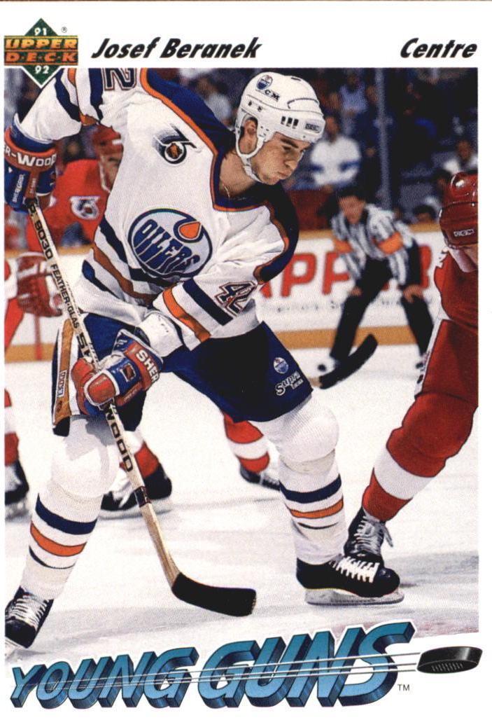 Josef Beranek #595 Hockey Cards 1991 Upper Deck