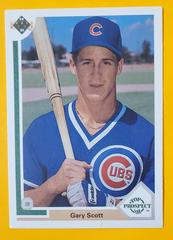 Gary Scott #58 Baseball Cards 1991 Upper Deck Prices